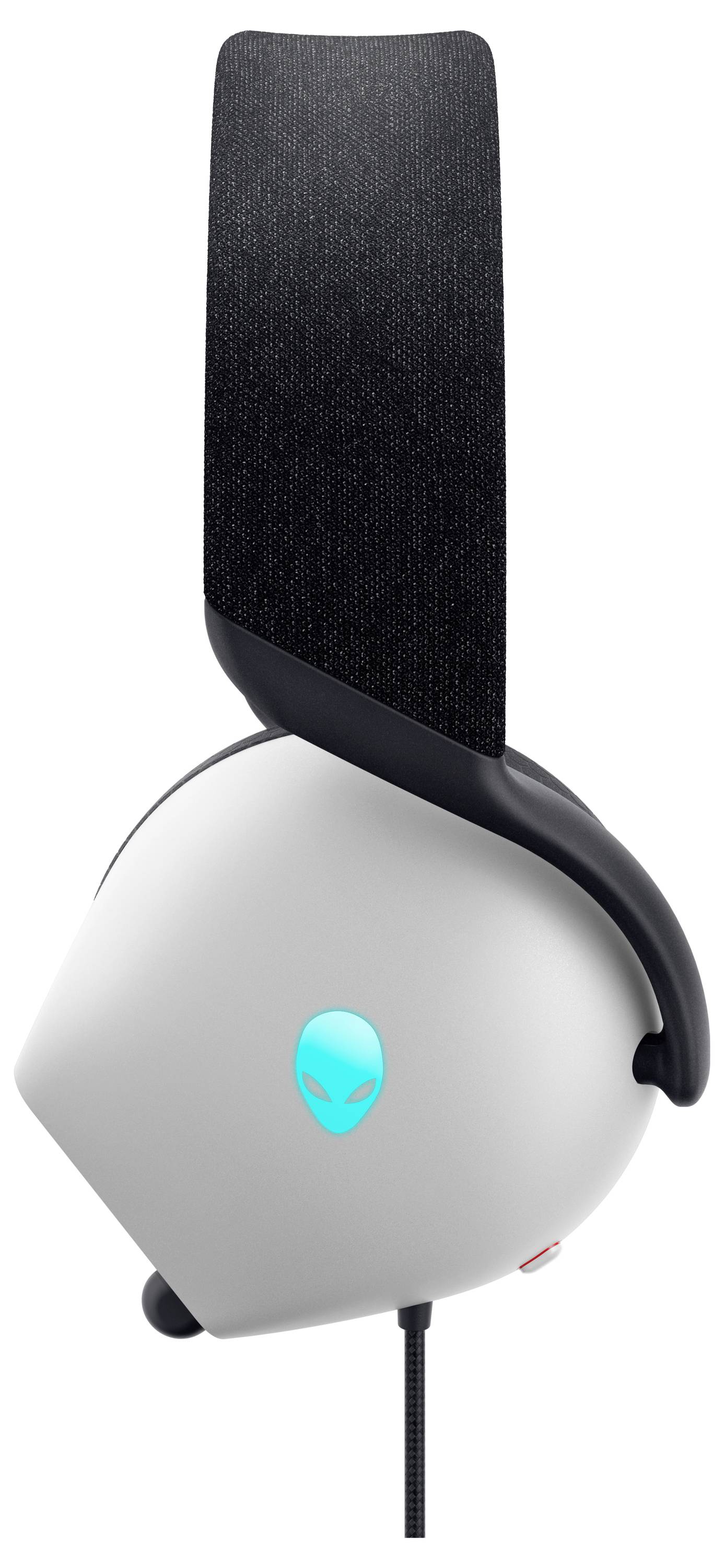 Dell AW520H-W-DEAM Over Ear Kopfhörer kabelgebunden Stereo Weiß High-Resolution Audio Gaming