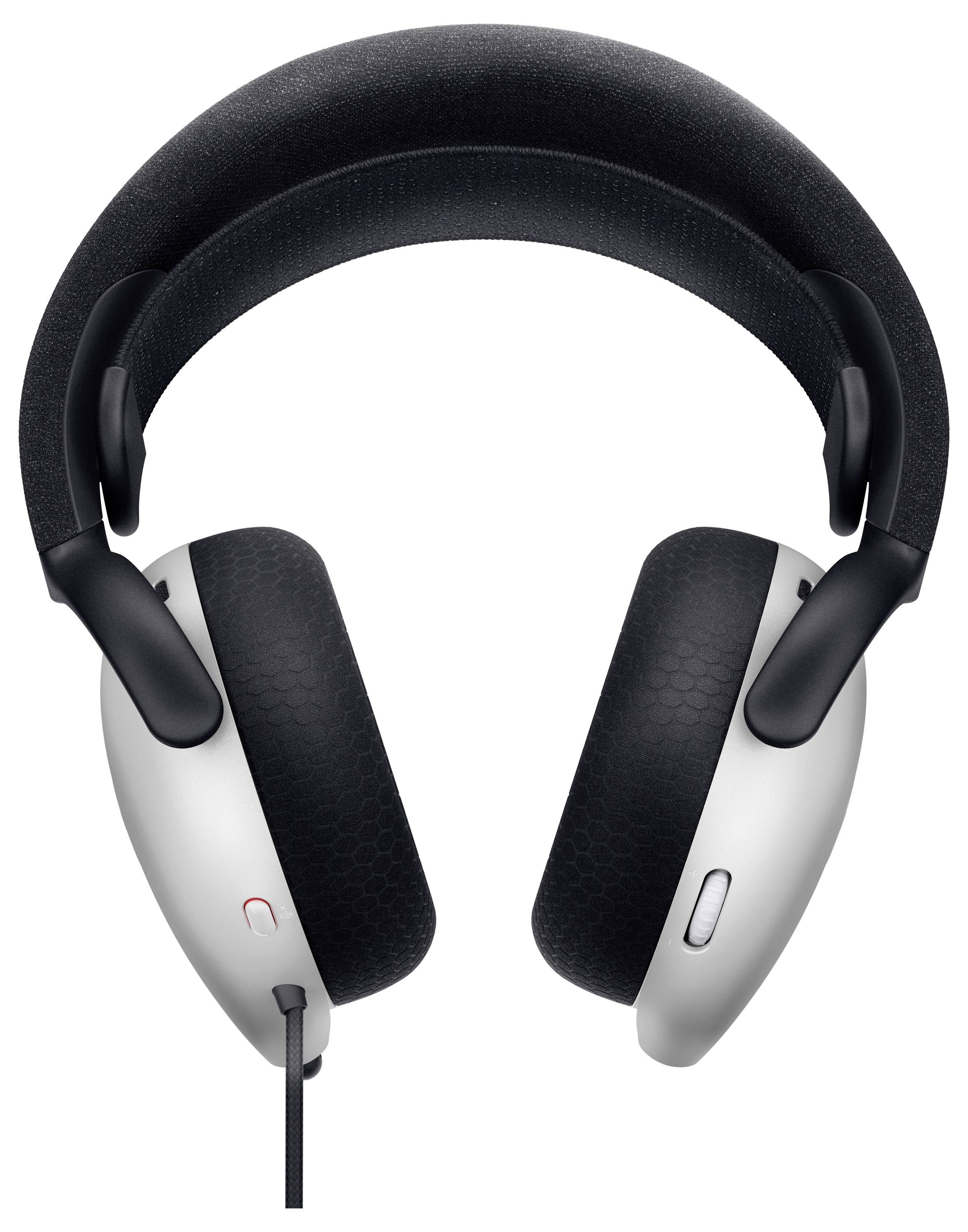 Dell AW520H-W-DEAM Over Ear Kopfhörer kabelgebunden Stereo Weiß High-Resolution Audio Gaming