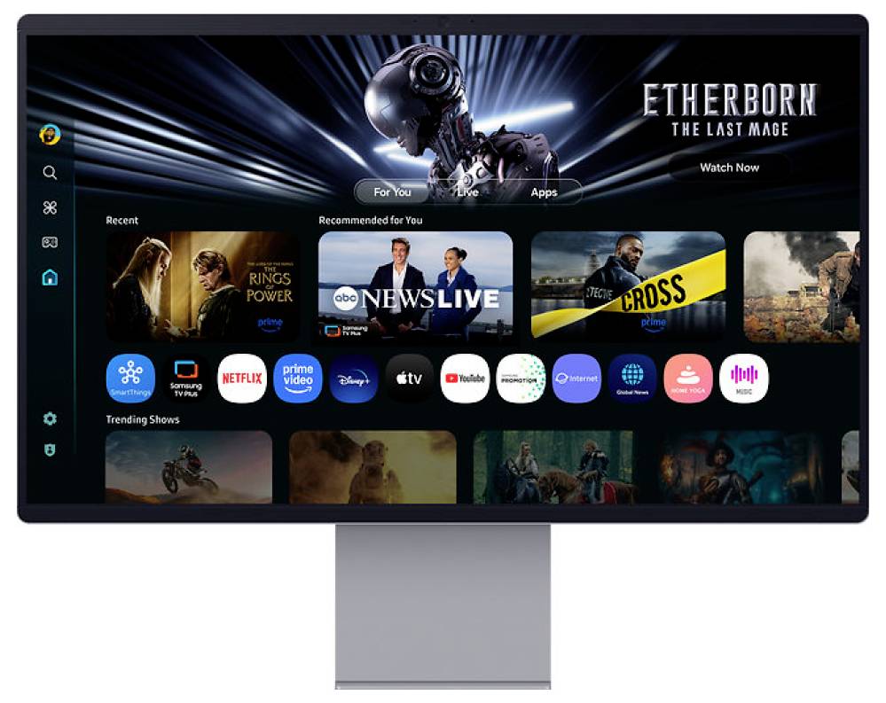 Samsung S32FM900SU LED-Monitor EEK G (A - G) 81.3 cm (32 Zoll) 3840 x 2160 Pixel 16:9 0.03 ms HDMI®, USB-A (USB 2.0), USB-C®, WLAN, Bluetooth® VA