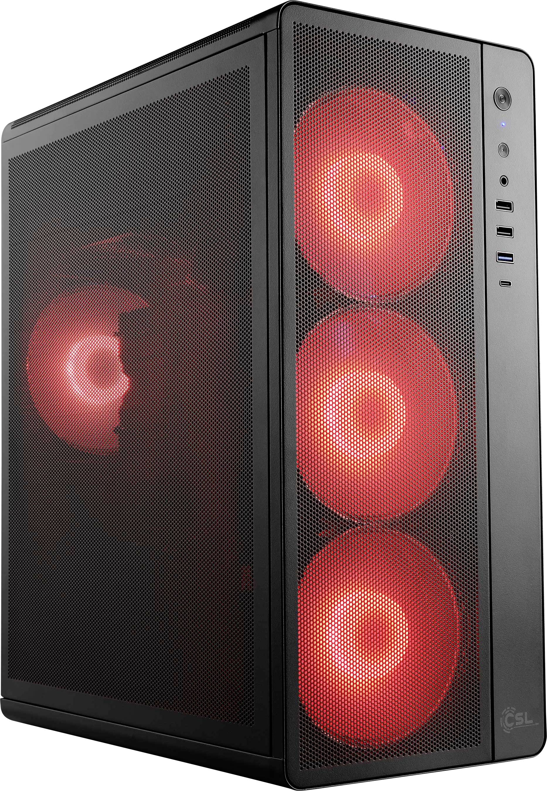 CSL Computer Gaming PC M12060H AMD Ryzen 5 8400F 4.7GHz 16GB RAM 1TB SSD Nvidia GeForce RTX™ 5060 Ti 8GB GDDR7 94223