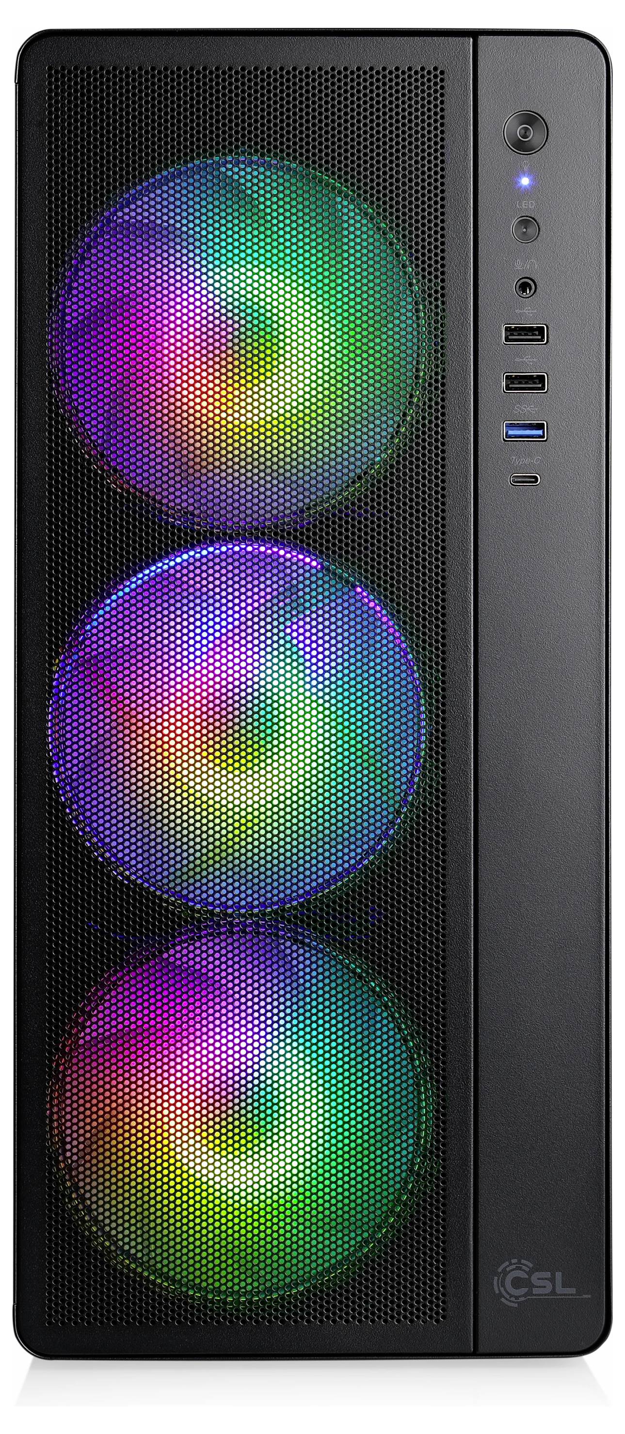 CSL Computer Gaming PC M12150H Intel® Core™ Ultra 5 245KF 5.2GHz 16GB RAM 1TB SSD Nvidia GeForce RTX™ 5060 Ti 8GB GDDR7 94232