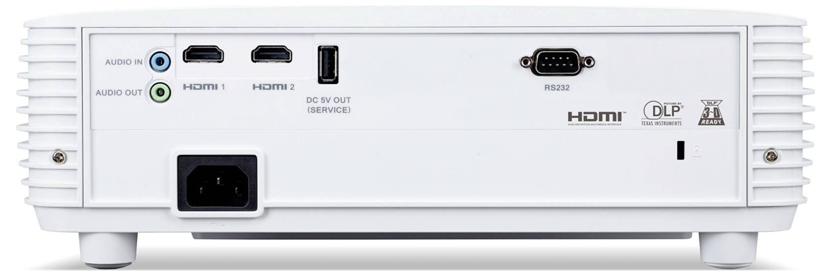 Acer Beamer H6542 DLP 4000 ANSI-Lumen Integrierter Lautsprecher, Zoom-Funktion
