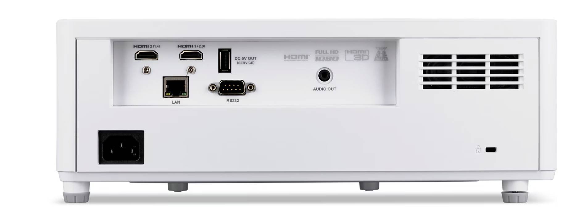 Acer Beamer PL6520 DLP 6000 ANSI-Lumen 1920 x 1080 Full HD Integrierter Lautsprecher