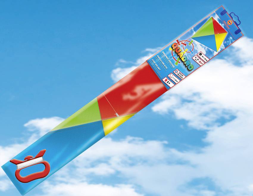 Günther Flugspiele Einleiner Drachen Quadro Spannweite (Details) 700 mm