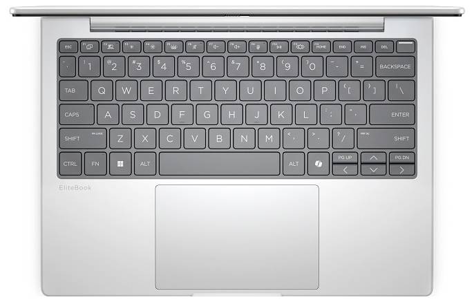 HP Notebook EliteBook 8 G1a 33.8 cm (13.3 Zoll) WUXGA AMD Ryzen 7 250 32 GB RAM 1 TB SSD Deutsch, QWERTZ AMD Radeon™ 780M Silber AD3E5ET