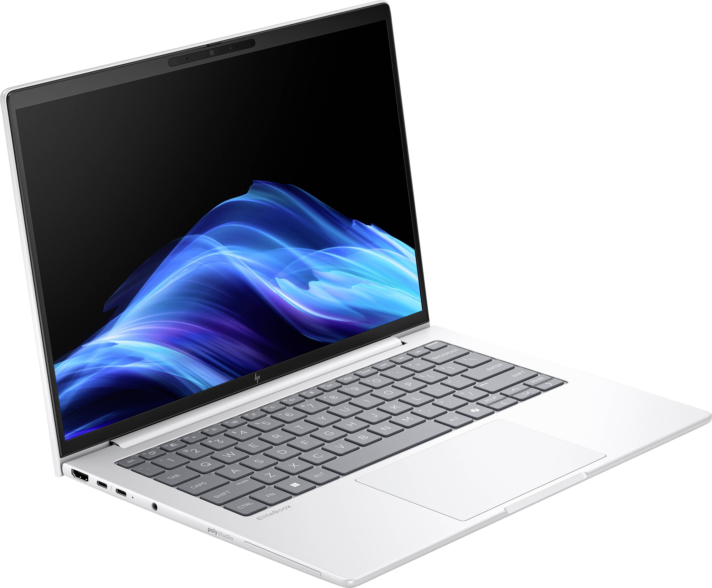 HP Notebook EliteBook 8 G1a 35.6cm (14 Zoll) WUXGA AMD Ryzen 7 250 32GB RAM 1TB SSD Deutsch, QWERTZ AMD Radeon™ 780M Silber AD3F0E