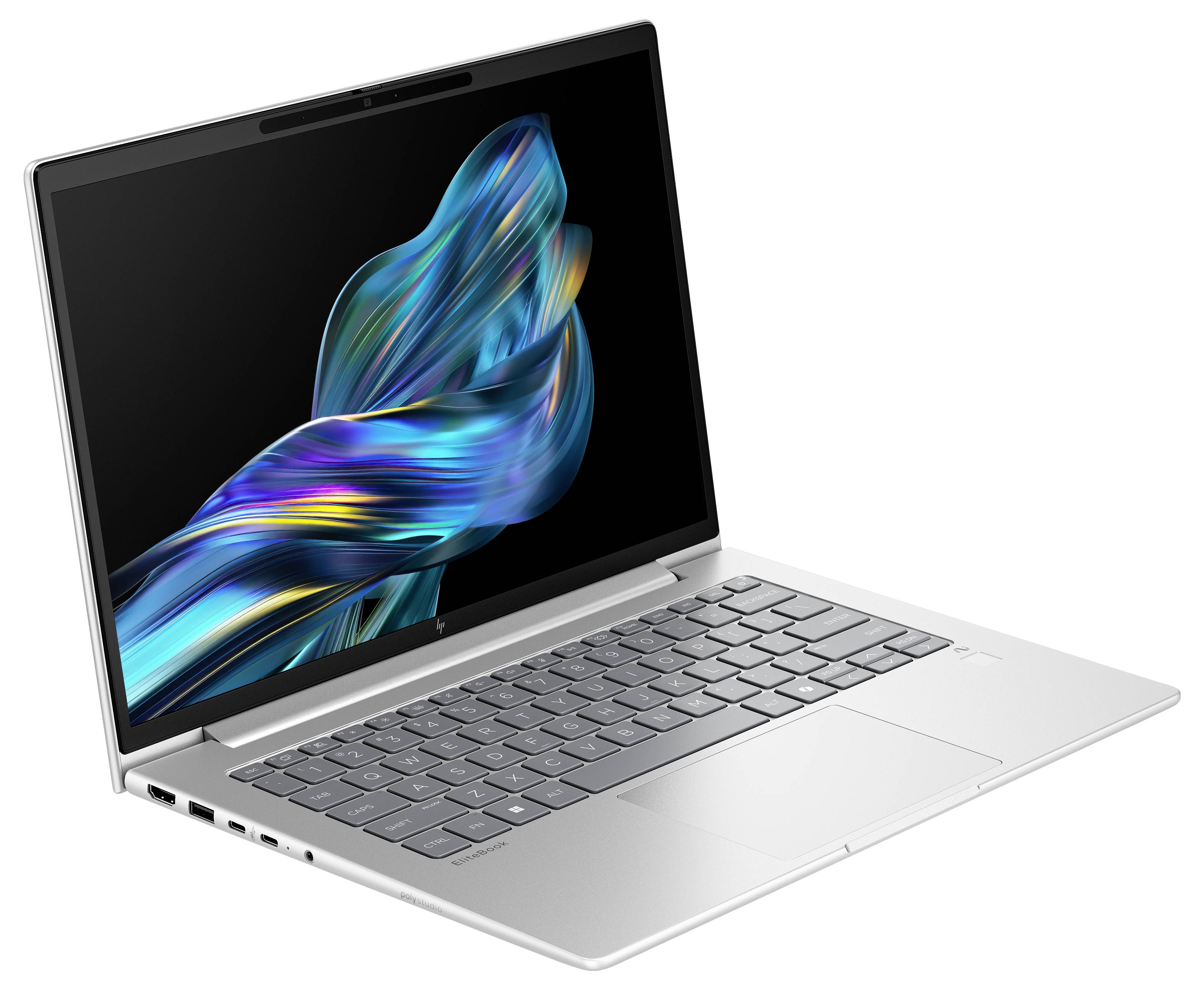 HP Notebook EliteBook 6 G1q 35.6 cm (14 Zoll) WUXGA Qualcomm® Snapdragon X Plus X1P-42-100 32 GB RAM 1 TB SSD Deutsch, QWERTZ Silber AD3L8ET