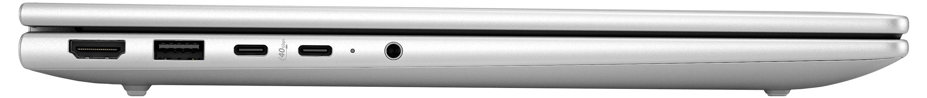 HP Notebook EliteBook 6 G1q 35.6 cm (14 Zoll) WUXGA Qualcomm® Snapdragon X Plus X1P-42-100 32 GB RAM 1 TB SSD Deutsch, QWERTZ Silber AD3L8ET