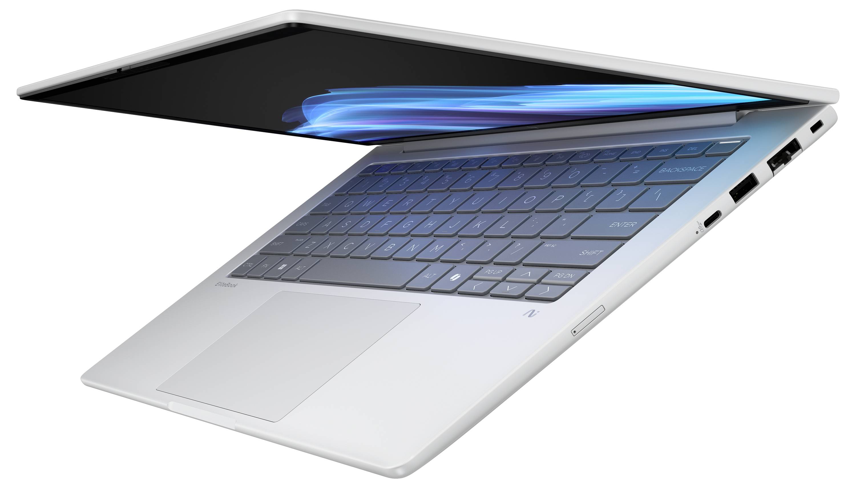 HP Notebook EliteBook 8 G1i 35.6cm (14 Zoll) WQXGA Intel® Core™ Ultra 5 (Series 2) 228V 32GB RAM 512GB SSD Deutsch, QWERTZ Silber