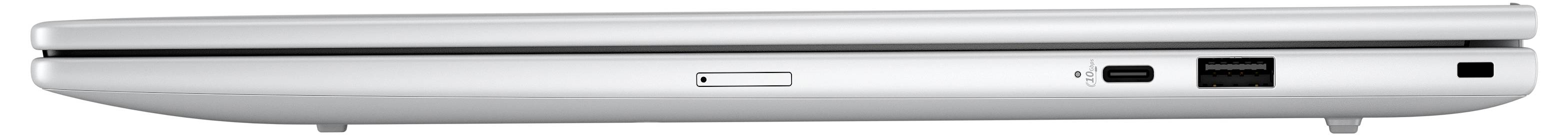 HP Notebook EliteBook 8 G1a 35.6cm (14 Zoll) WQXGA AMD Ryzen AI 5 340 32GB RAM 512GB SSD Deutsch, QWERTZ Silber AD3F8ET