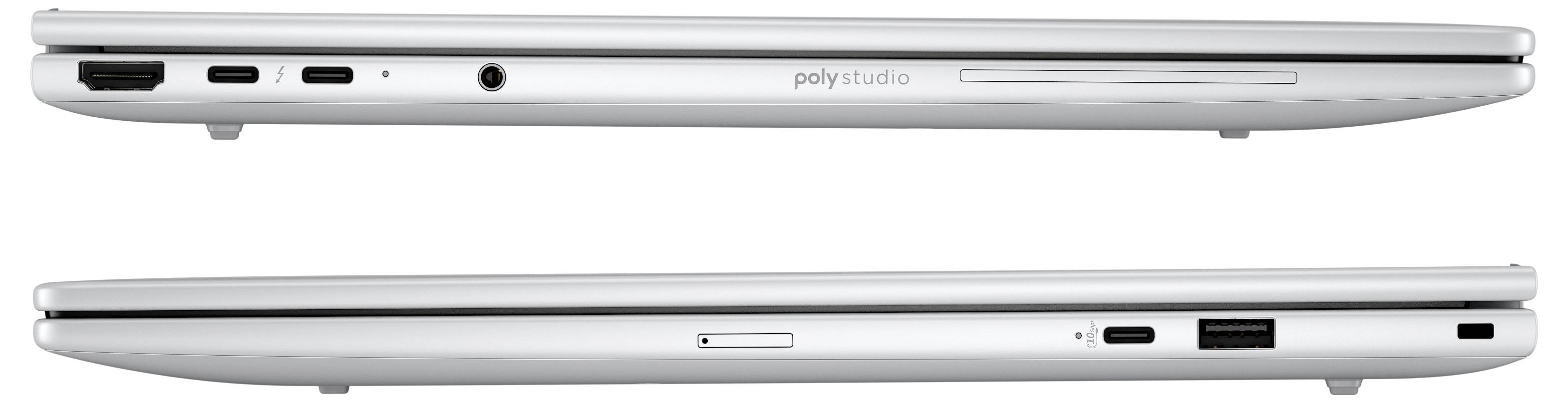 HP Notebook EliteBook 8 G1a 35.6cm (14 Zoll) WQXGA AMD Ryzen AI 5 340 32GB RAM 512GB SSD Deutsch, QWERTZ Silber AD3F8ET