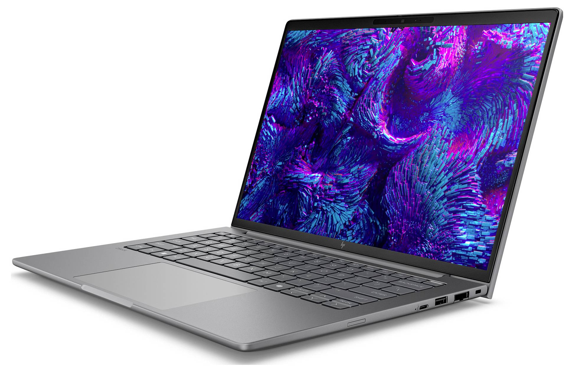 HP Workstation Notebook ZBook 8 G1i 35.6 cm (14 Zoll) WQXGA Intel® Core™ Ultra 7 (Series 2) 255H 32 GB RAM 1 TB SSD Deutsch, QWERTZ Silber
