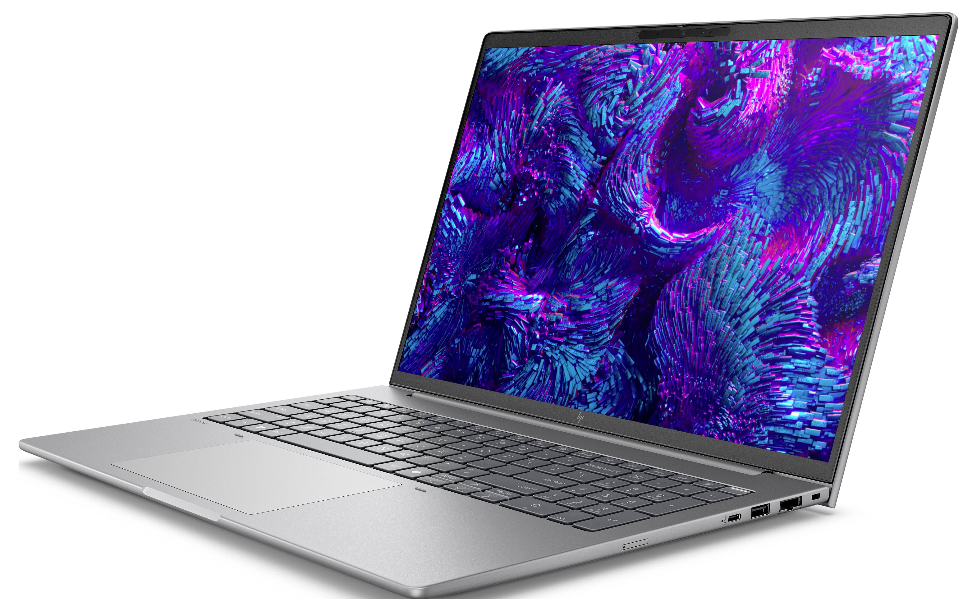 HP Workstation Notebook ZBook 8 G1i 40.6cm (16 Zoll) WUXGA Intel® Core™ Ultra 7 (Series 2) 255H 32GB RAM 1TB SSD Deutsch, QWERTZ