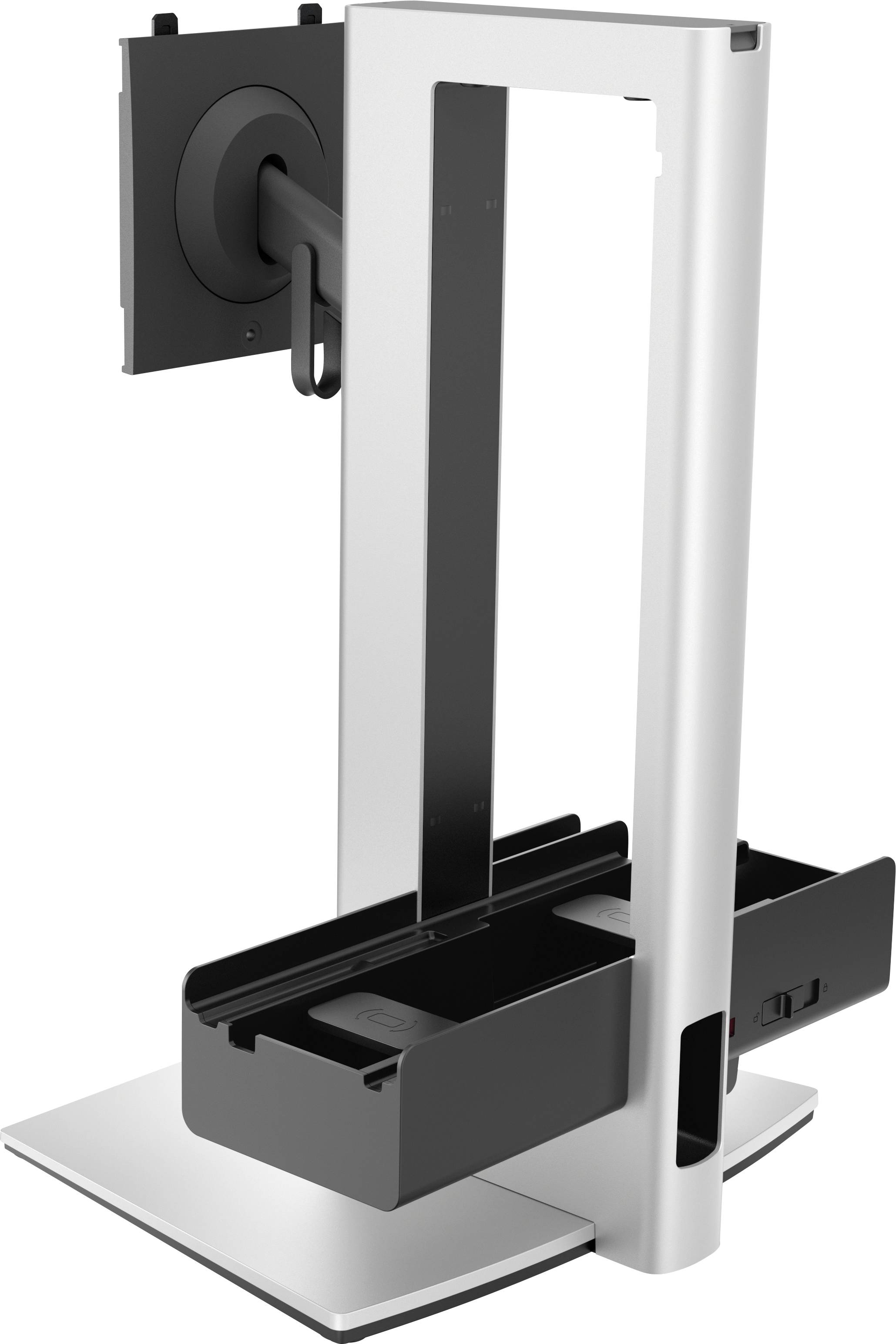 Dell PC Halterung 100 x 100 mm VESA-Standard OSS25 DELL-OSS25 Schwarz, Silber
