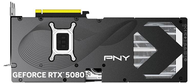 PNY Grafikkarte Nvidia GeForce RTX 5080 GeForce RTX 5080 16 GB GDDR7-RAM NVIDIA G-Sync