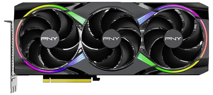 PNY Grafikkarte RTX 5070 Ti GeForce RTX 5070 Ti 16GB GDDR7-RAM