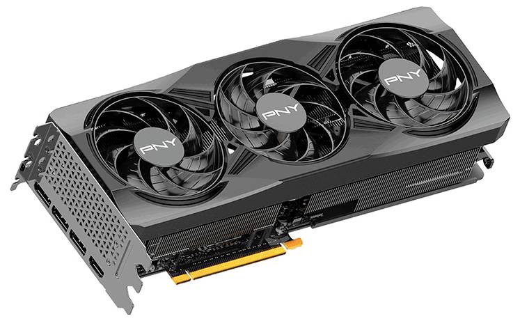 PNY Grafikkarte RTX 5070 Ti GeForce RTX 5070 Ti 16GB GDDR7-RAM