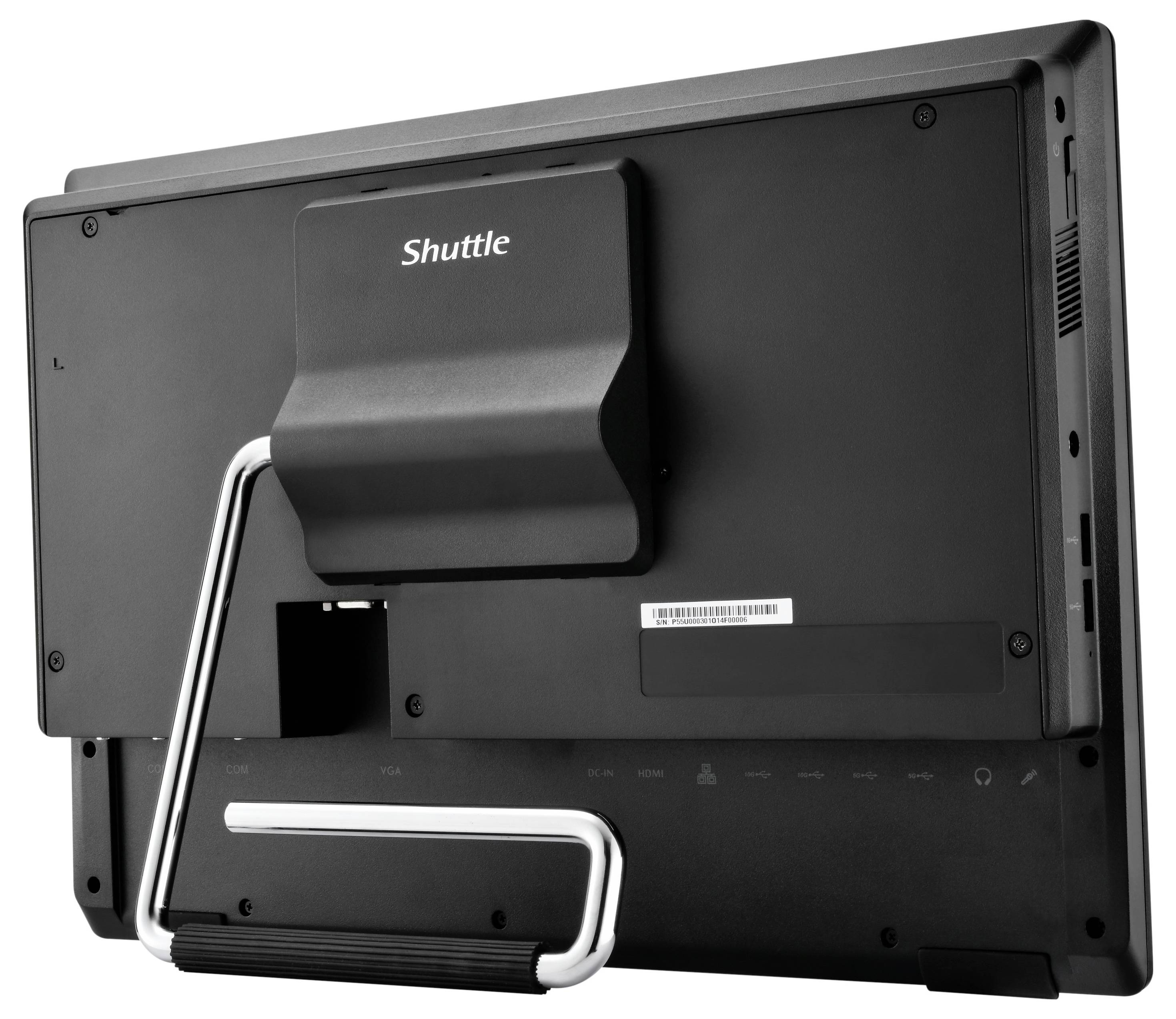 Shuttle All-in-One Barebone P55U3 39.6 cm (15.6 Zoll) Full HD Intel® Core™ i3 i3-1315U 4.5 GHz Intel UHD Graphics P55U3