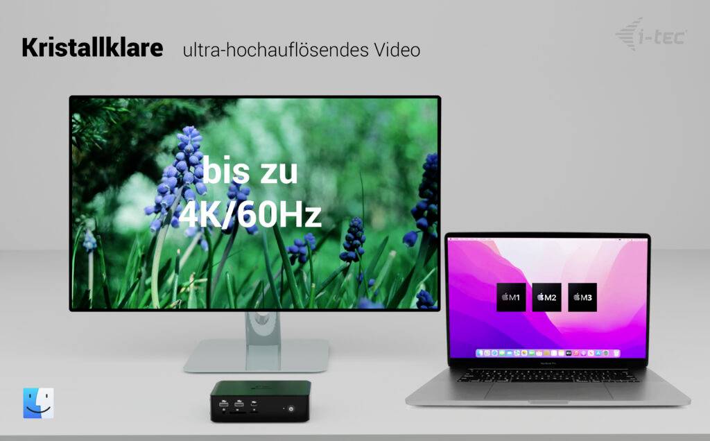 I-tec Thunderbolt™ 5 Dockingstation Thunderbolt 5 Quattro Display Docking Station + Power Delivery 140W