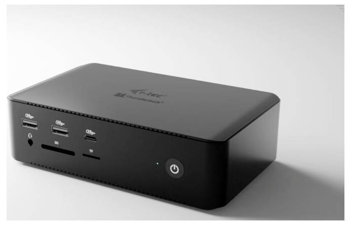 I-tec USB4® / Thunderbolt™ 4 Dockingstation Thunderbolt5 Quattro Display Docking Station + Power Delivery 140W