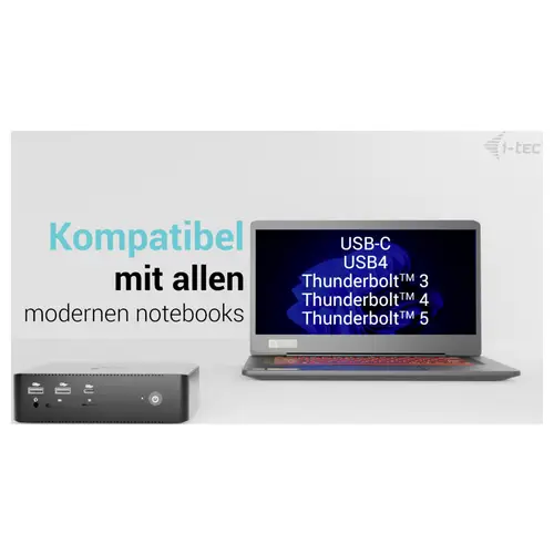 I-tec USB4® / Thunderbolt™ 4 Dockingstation Thunderbolt5 Quattro Display Docking Station + Power Delivery 140W I-tec USB4® / Thunderbolt™ 4 Dockingstation Thunderbolt5 Quattro Display Docking Station + Power Delivery 140W