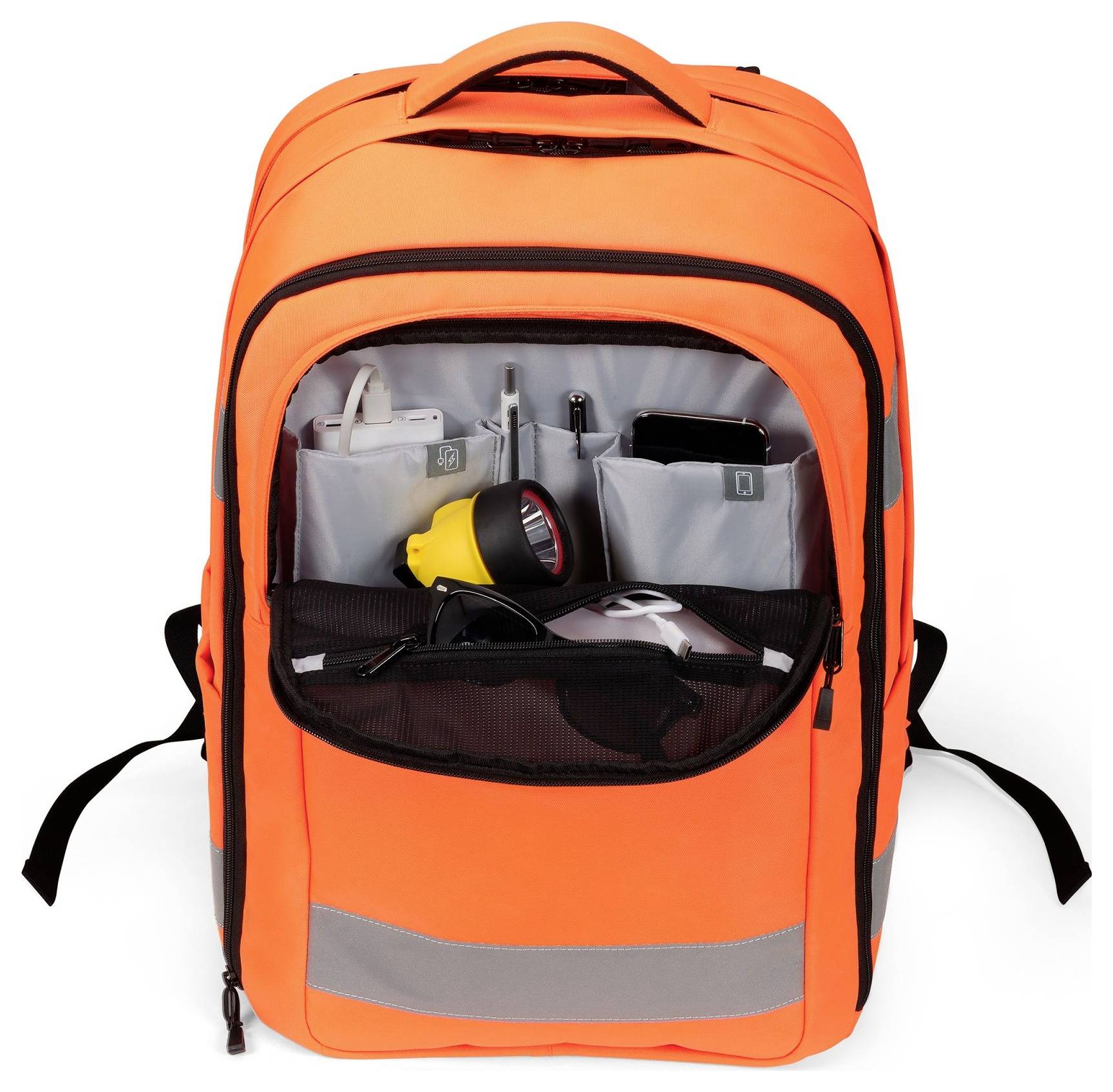 Dicota Notebook Rucksack P20471-05-V2 Passend für maximal: 43,9 cm (17,3") Orange