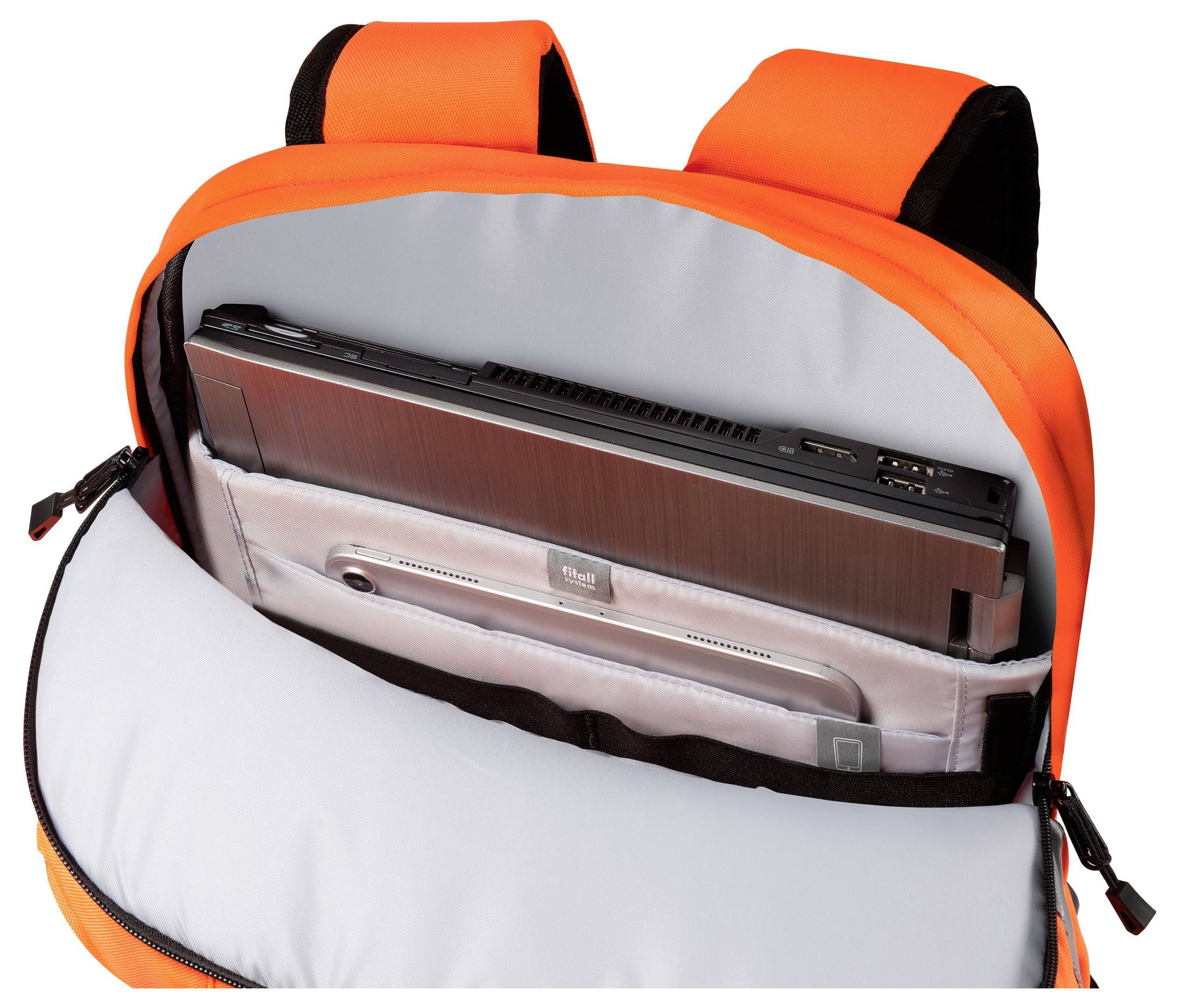 Dicota Notebook Rucksack P20471-05-V2 Passend für maximal: 43,9 cm (17,3") Orange