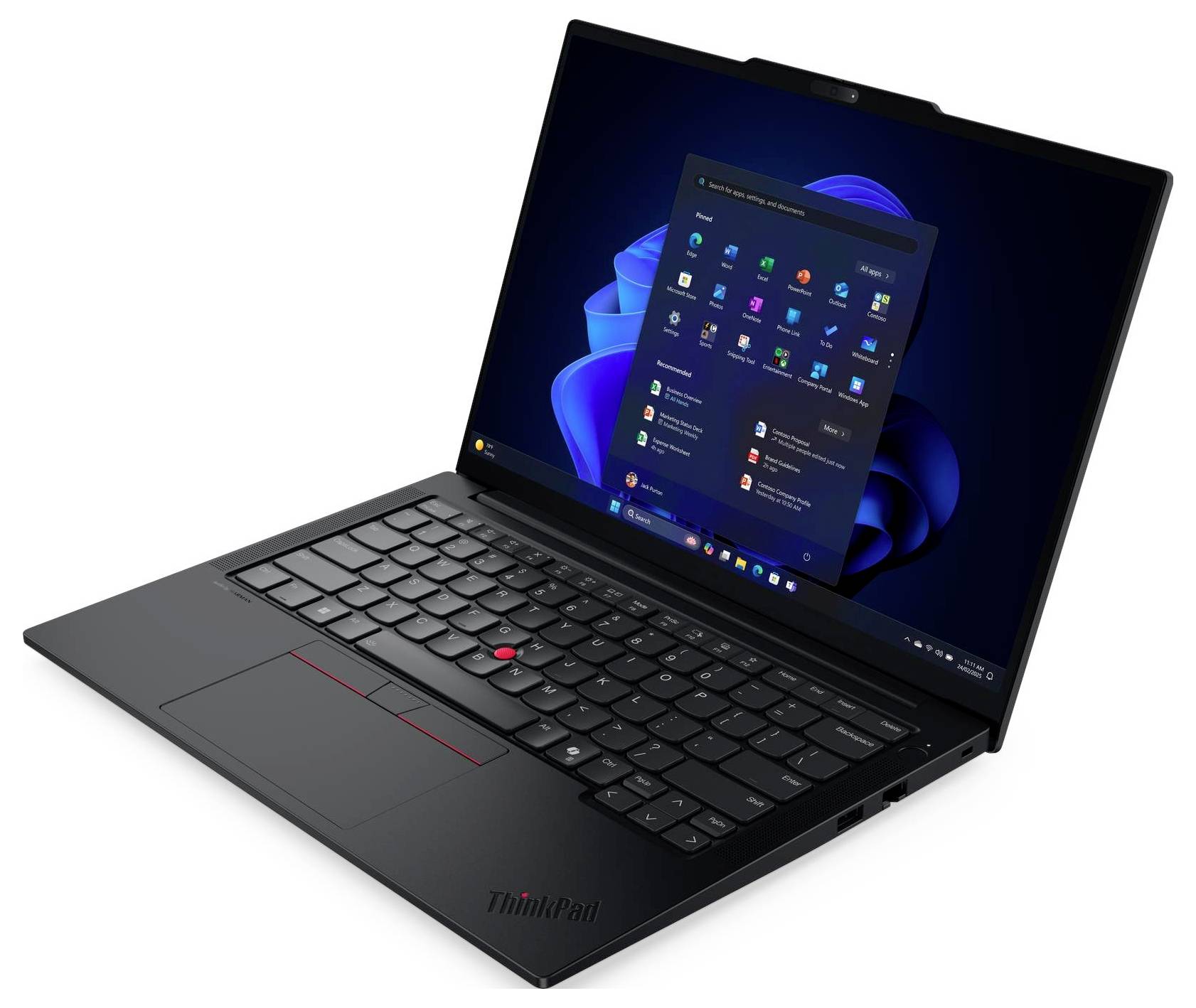 Lenovo Notebook ThinkPad E14 G7 35.6cm (14 Zoll) WUXGA Intel® Core™ Ultra 5 (Series 2) 225U 16GB RAM 512GB SSD Deutsch, QWERTZ Sc