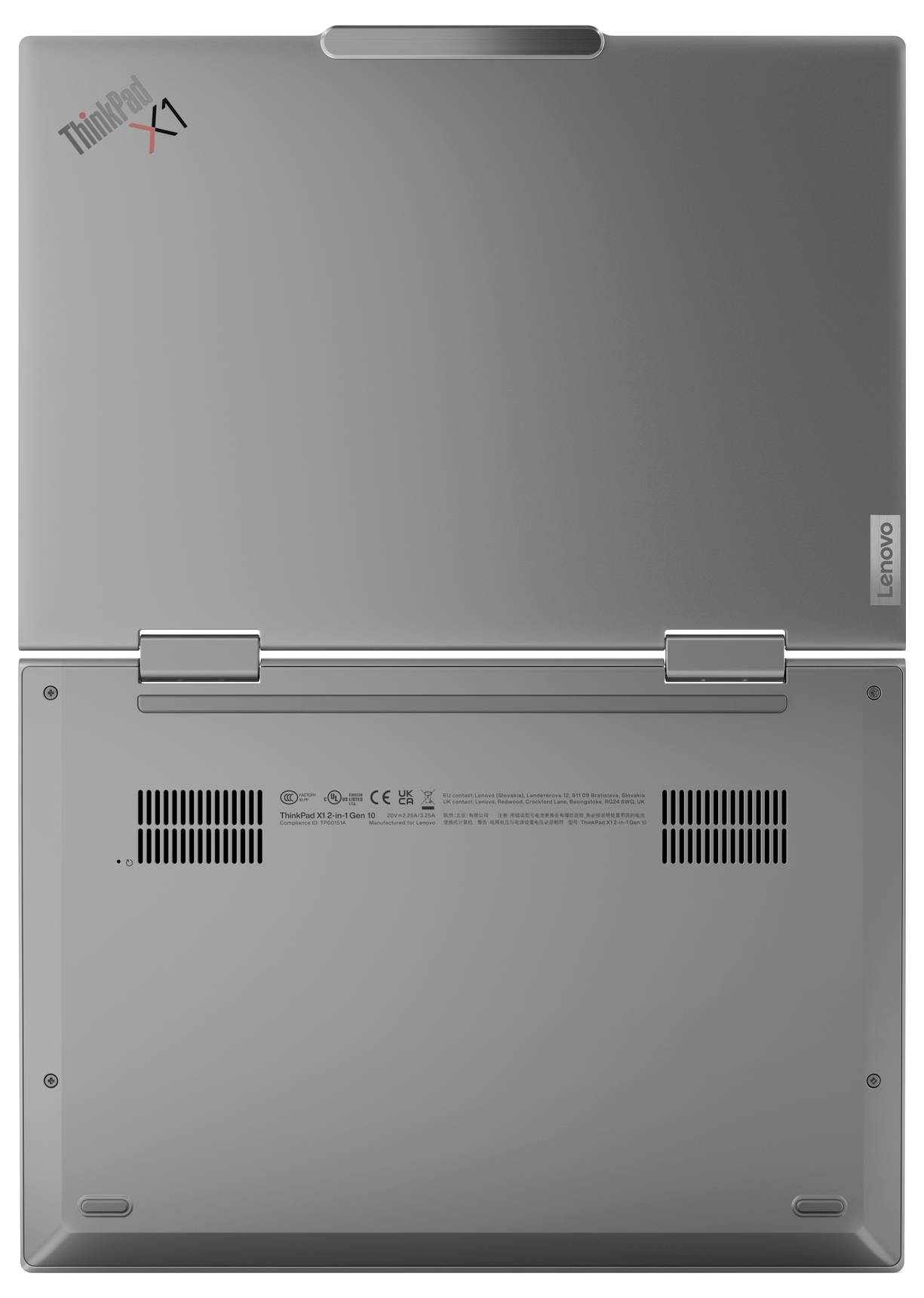 Lenovo 2-in-1 Notebook / Tablet ThinkPad X1 35.6 cm (14 Zoll) WQXGA+ Intel® Core™ Ultra 7 (Series 2) 258V 32 GB RAM 1 TB SSD Deutsch, QWERTZ N