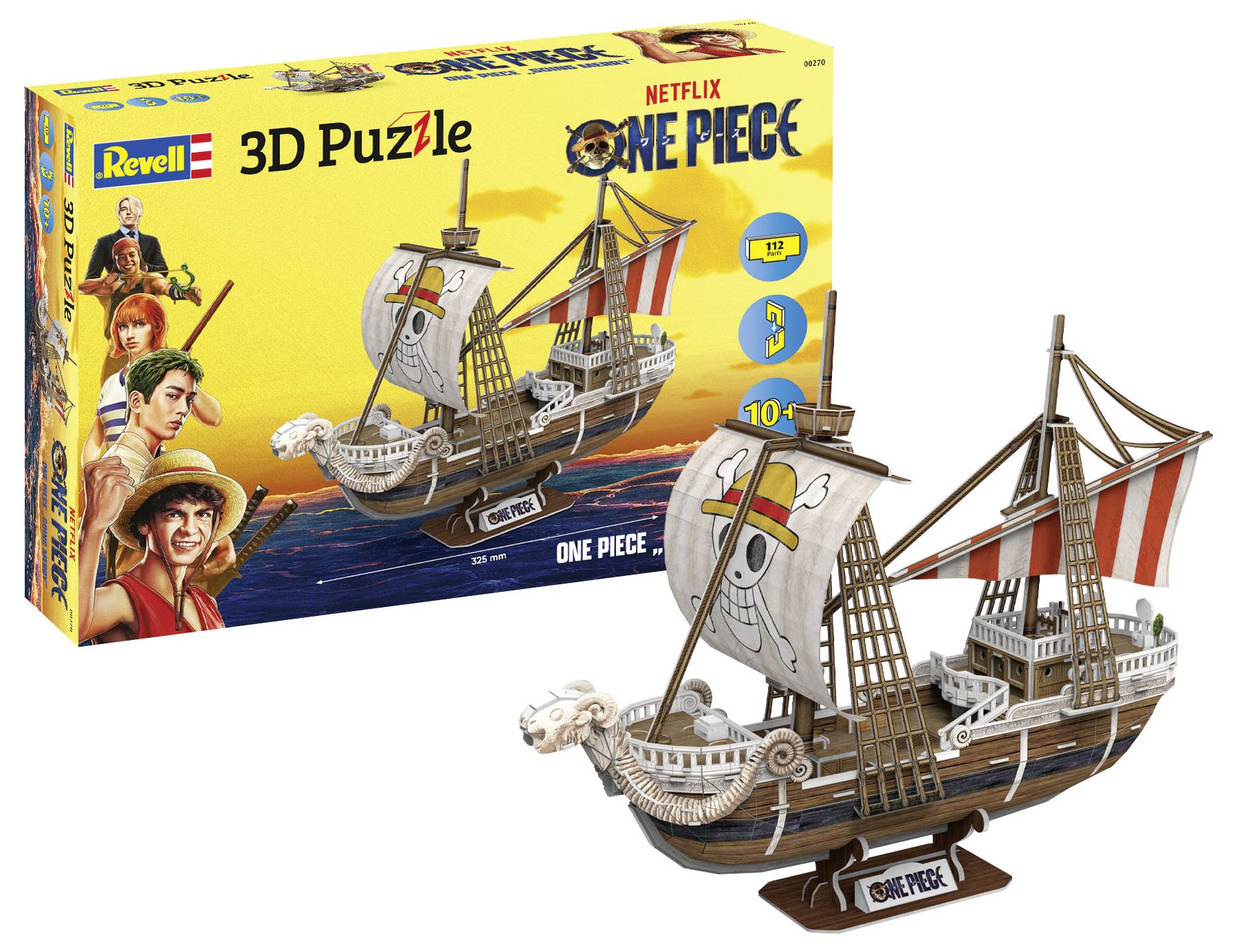Revell 3D Puzzle One Piece Going Merry 00270 1St.