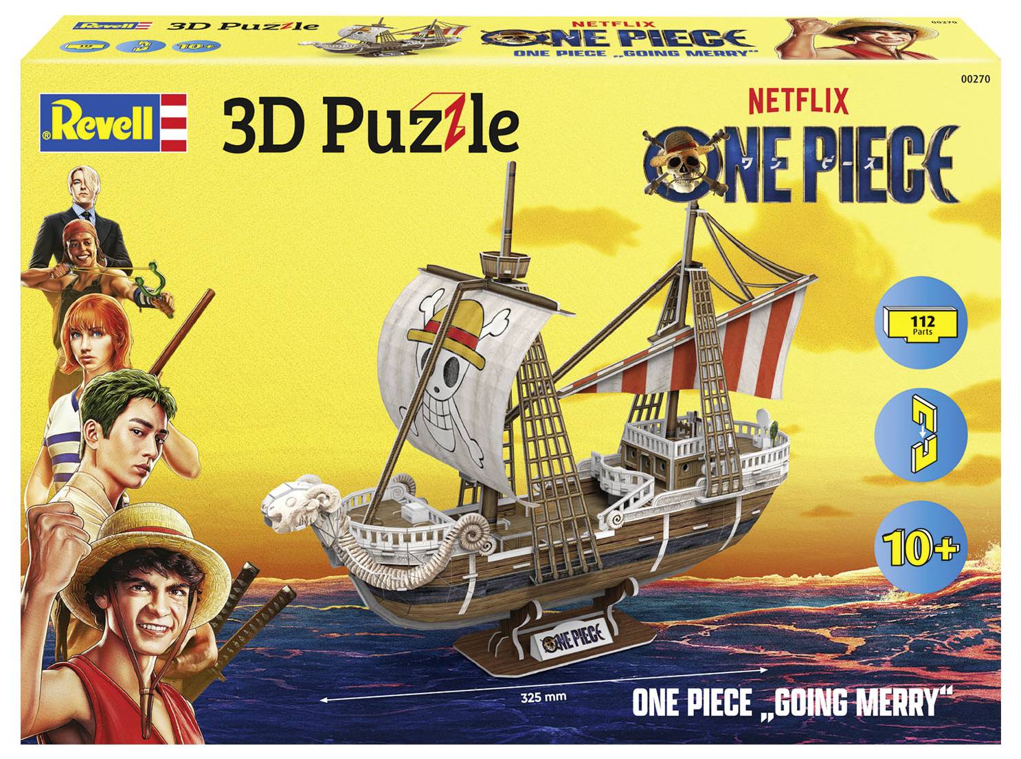 Revell 3D Puzzle One Piece Going Merry 00270 1St.