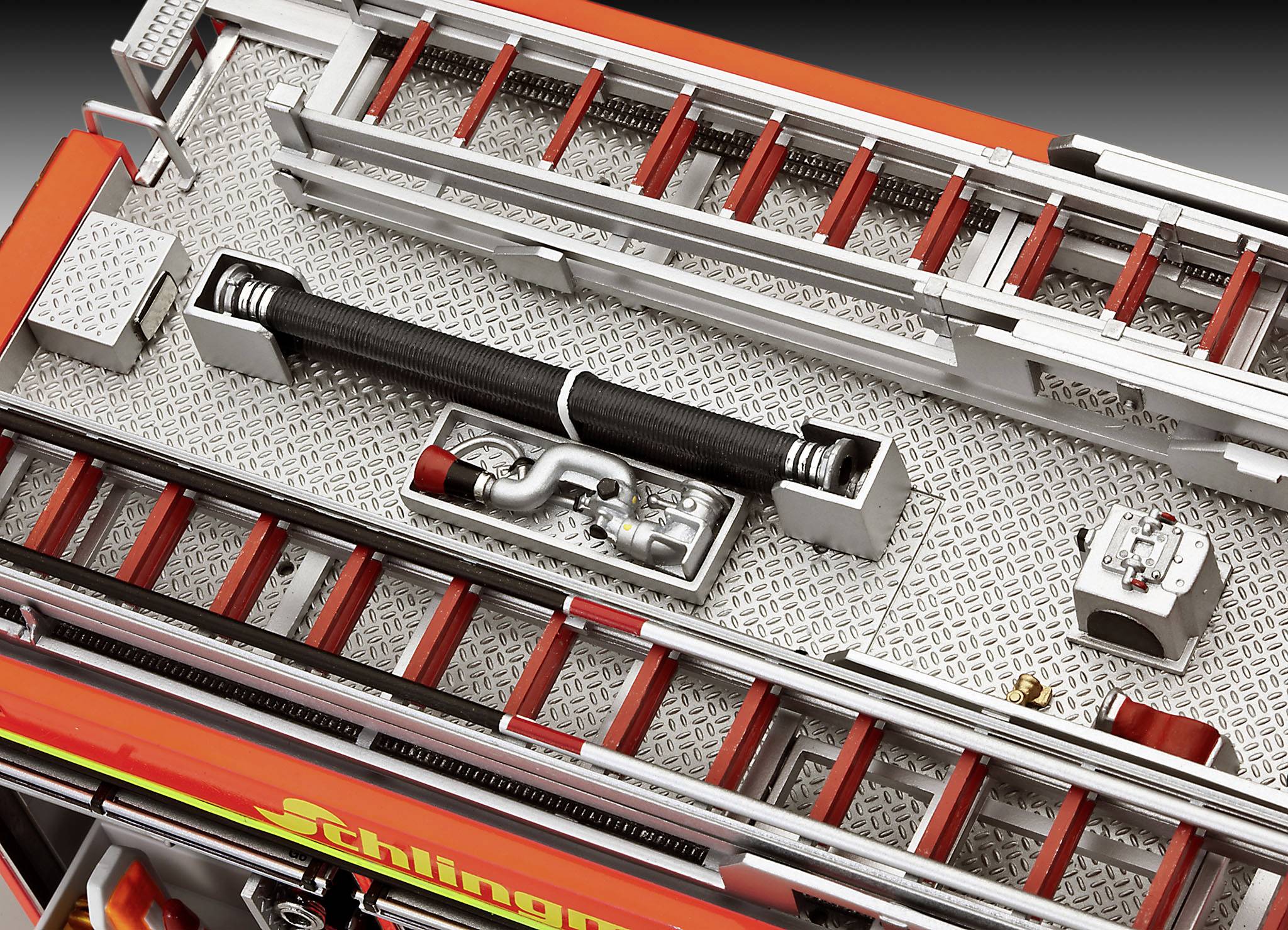 Revell 07404 Schlingmann LF 20/16 Feuerwehrauto Bausatz 1:24