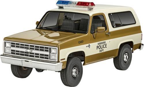 Revell 07724 Stranger Things Jim Hopper´s Chevy® Blazer K5™ Automodell Bausatz 1:25