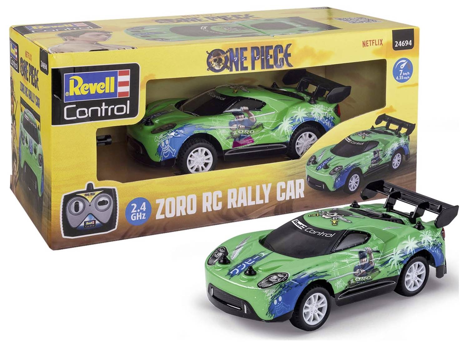 Revell Control 24694 One Piece Zoro 1:26 RC Einsteiger Modellauto Elektro