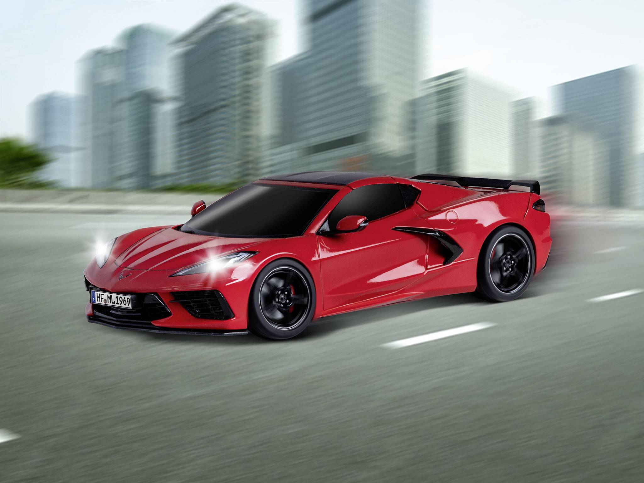 Revell Control 24697 Corvette C8 1:24 RC Einsteiger Modellauto Elektro