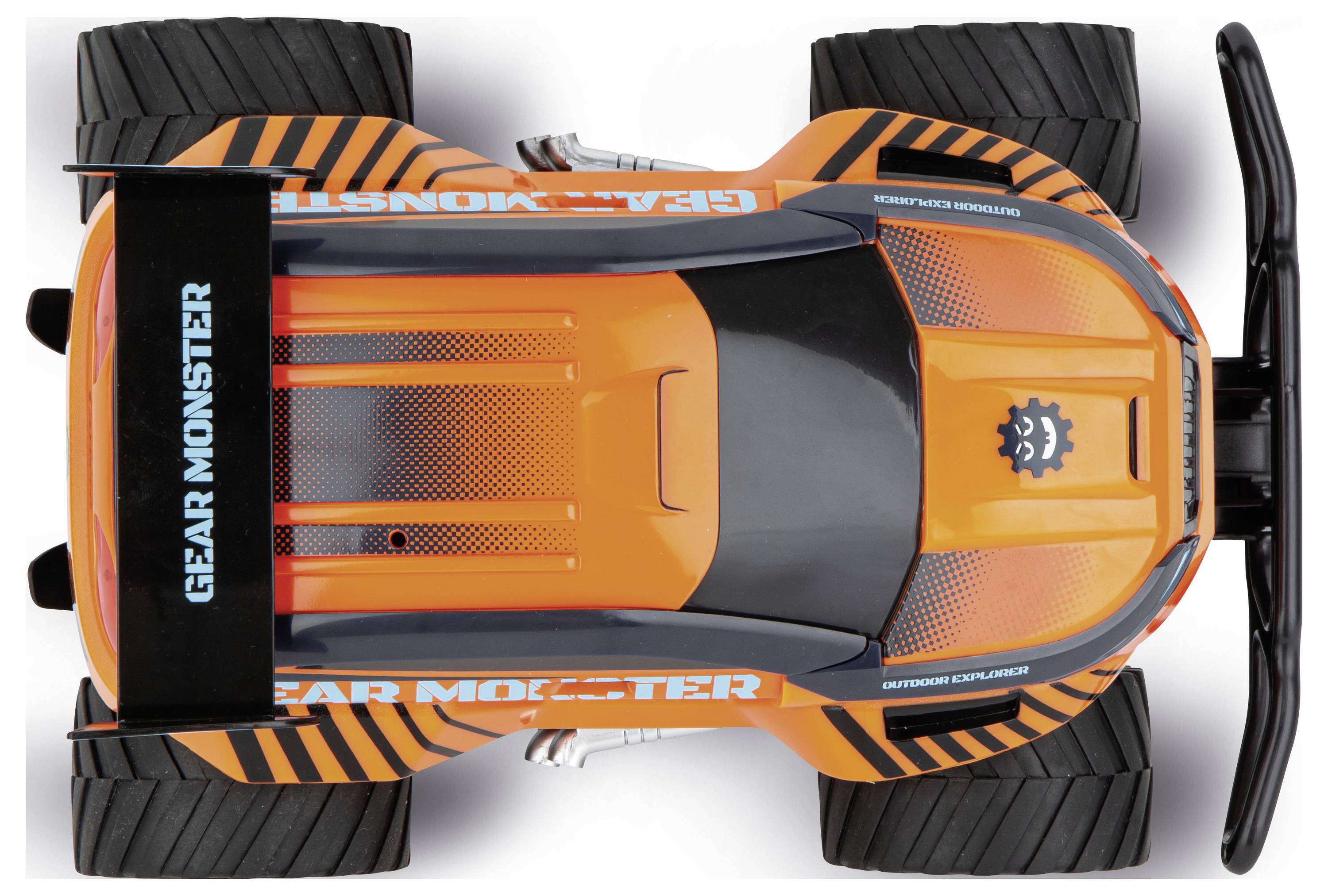 Carrera 370180117 Gear Monster 3.0 RC Einsteiger Modellauto Elektro Monstertruck