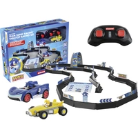 Carrera 370430021 Team Sonic Racing 1:43 RC Modellauto mit Rennbahn Elektro Straßenmodell Carrera 370430021 Team Sonic Racing 1:43 RC Modellauto mit Rennbahn Elektro Straßenmodell