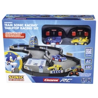 Carrera 370430021 Team Sonic Racing 1:43 RC Modellauto mit Rennbahn Elektro Straßenmodell Carrera 370430021 Team Sonic Racing 1:43 RC Modellauto mit Rennbahn Elektro Straßenmodell