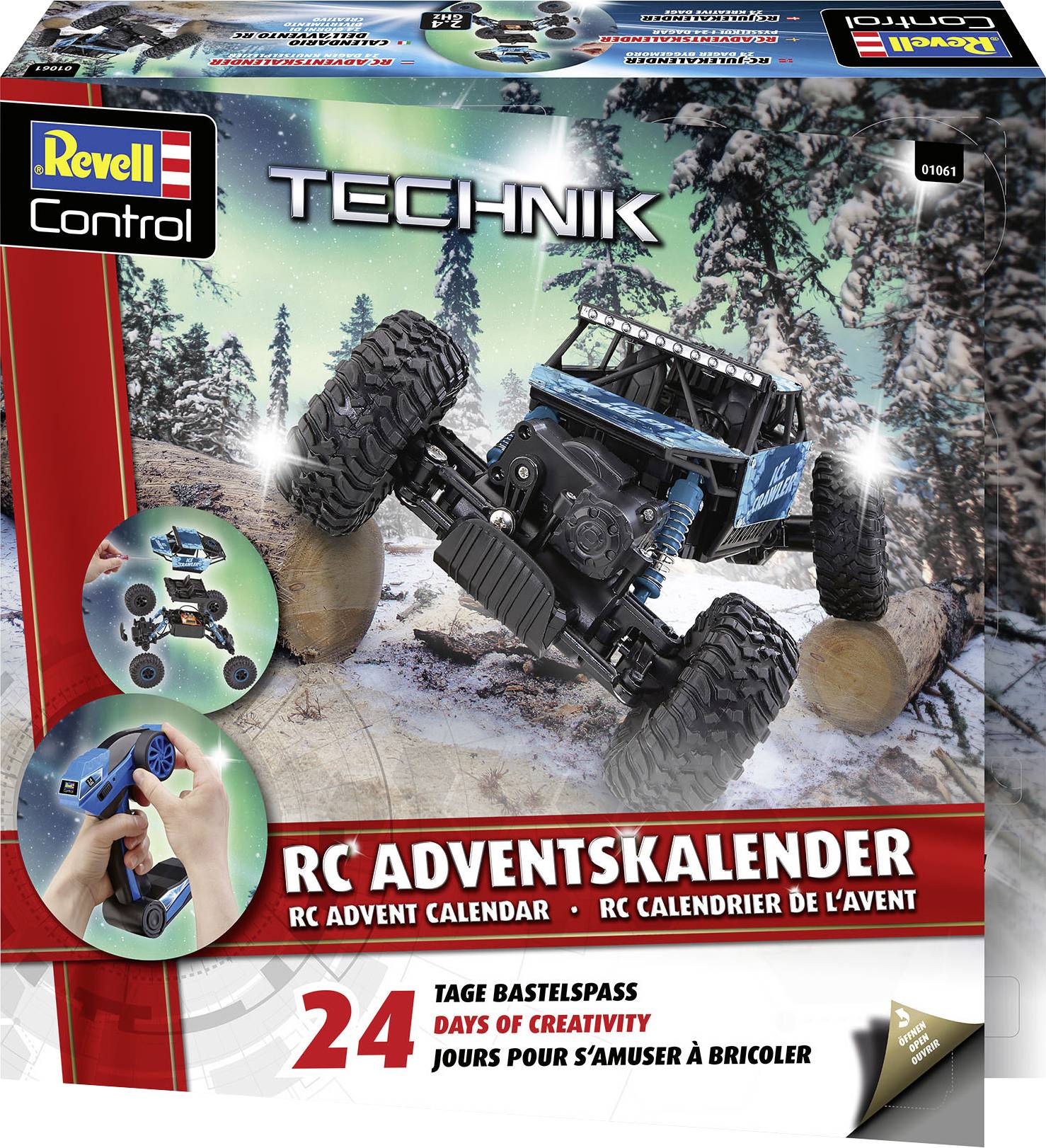 Revell Control Crawler Bausätze, Spielwaren Adventskalender Altersklasse ab 12 Jahre