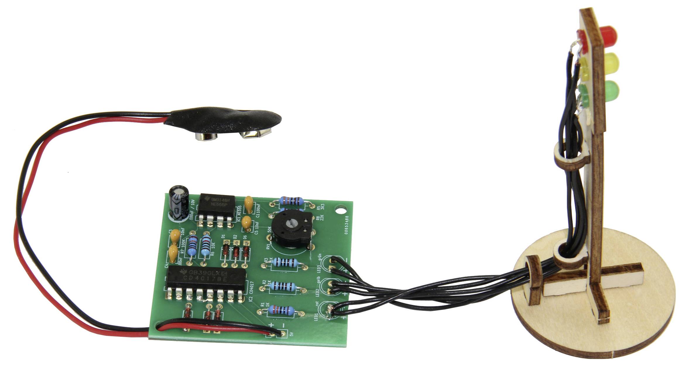 Sol Expert Elektronische Ampel, Lötbausatz 73880 Bausatz ab 14 Jahre