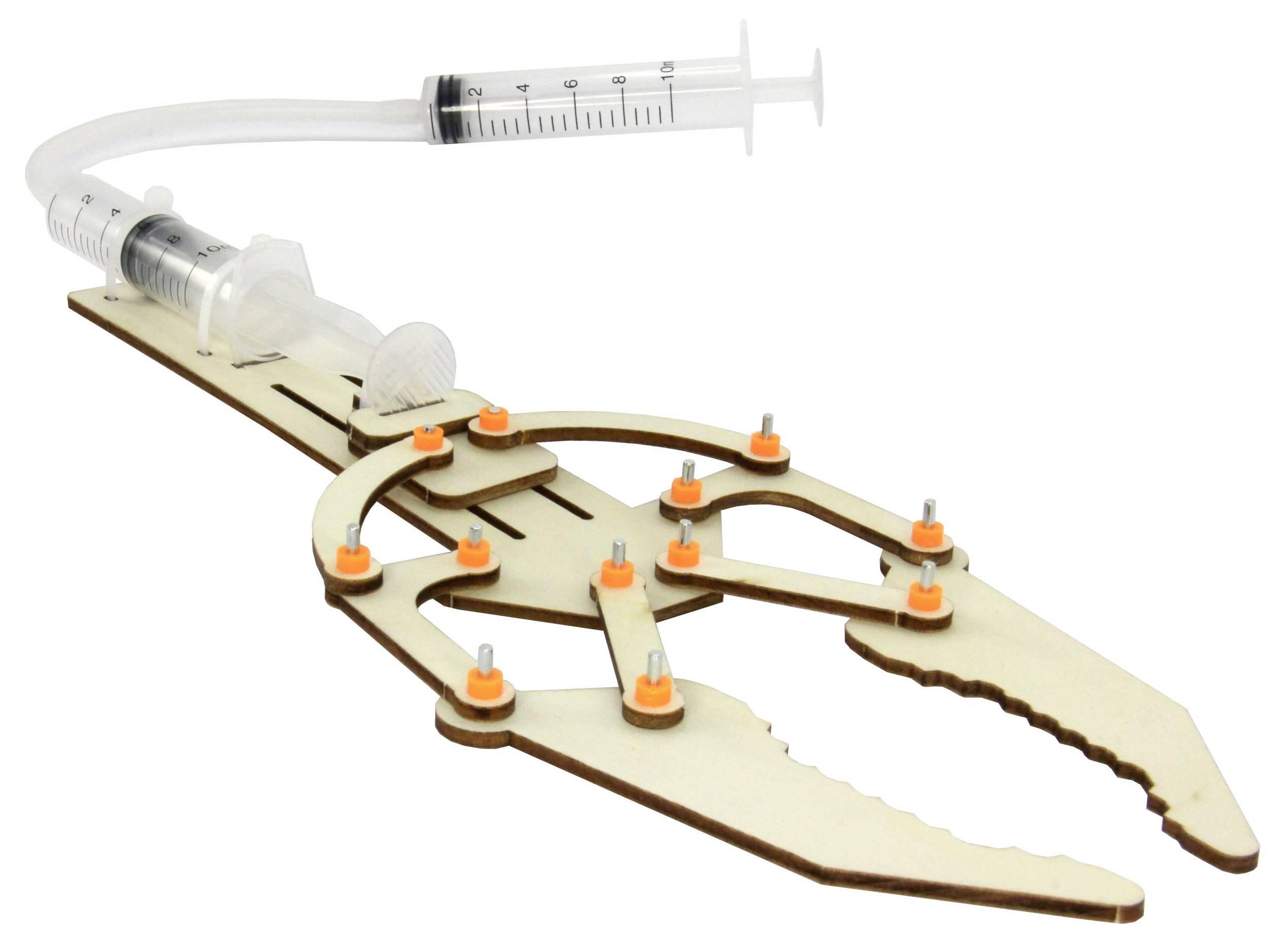 Sol Expert 19560 pneumatischer Greifarm Basteln, Pneumatik Bausatz ab 14 Jahre