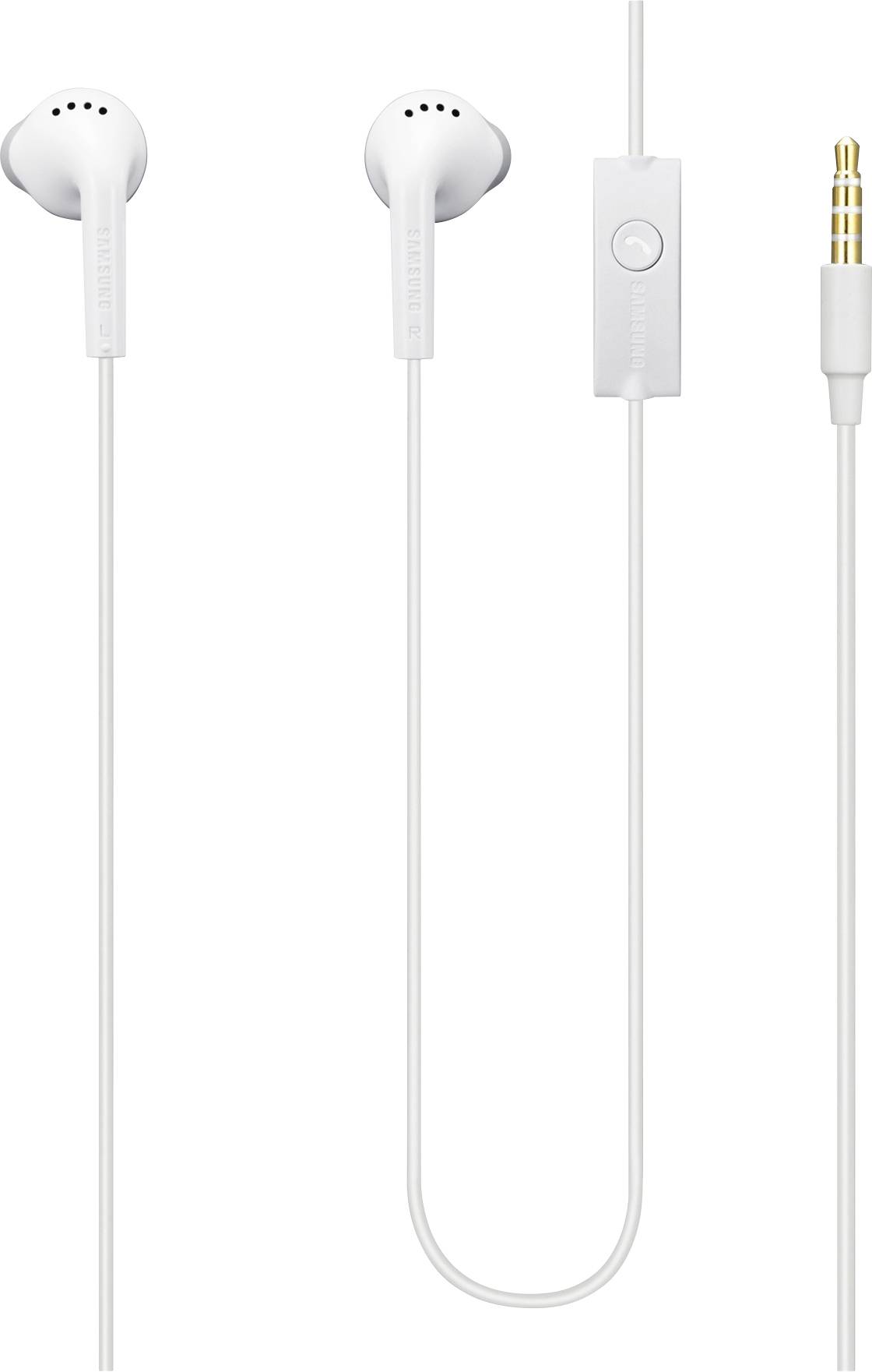 Samsung EHS61ASFWE - Stereo Headset -Kopfhörer kabelgebunden im Ohr In Ear Headset kabelgebunden Stereo Weiß Headset Handy