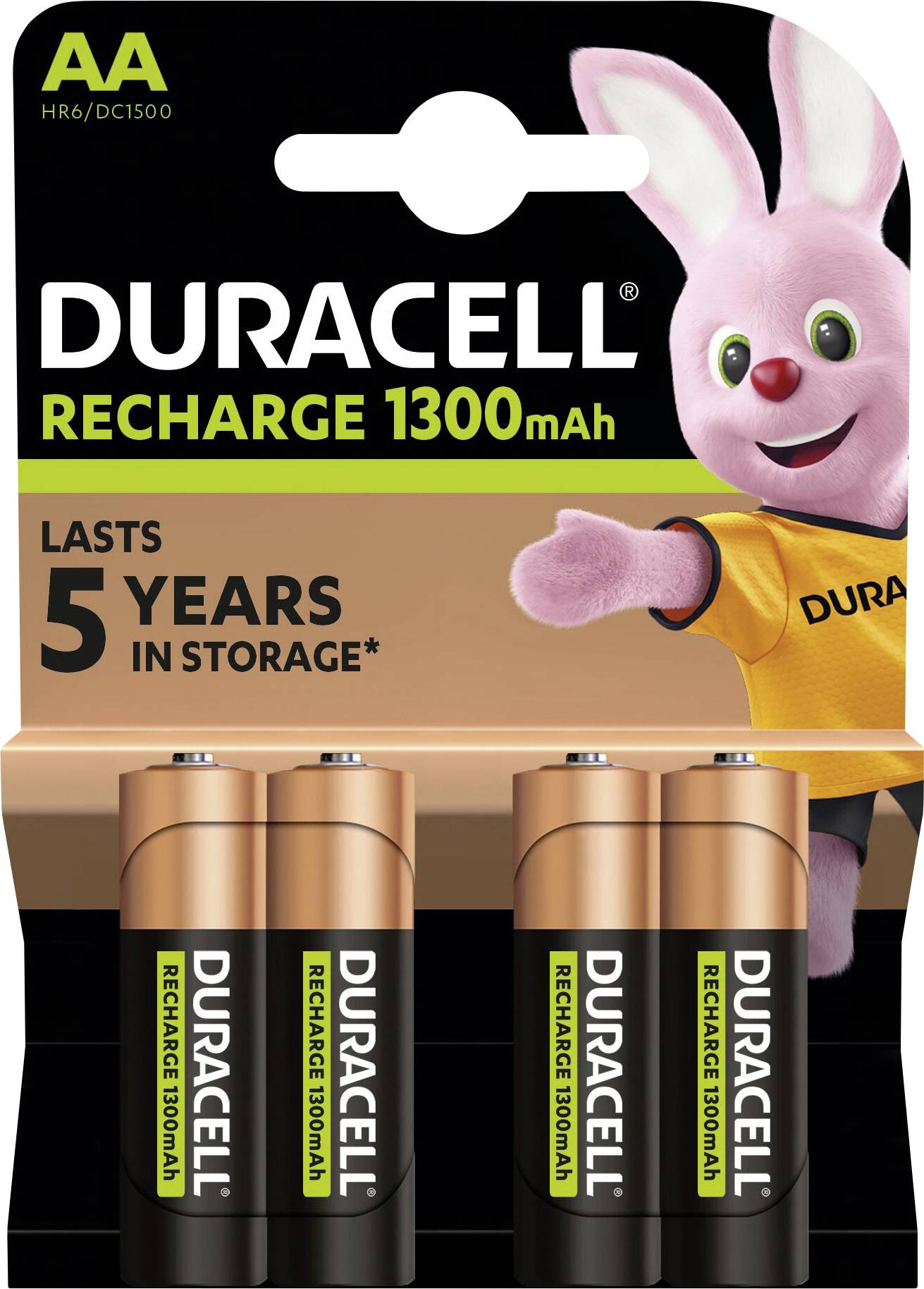 Duracell Mignon (AA)-Akku NiMH 1300 mAh 1.2 V 1 St.
