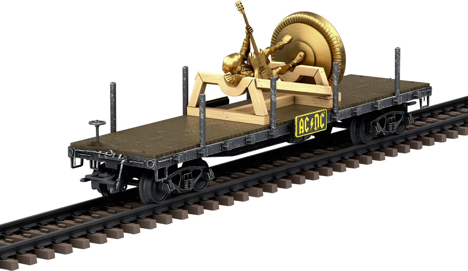 Märklin 48837 H0 Flachwagen "Stiff Upper Lip", ACDC