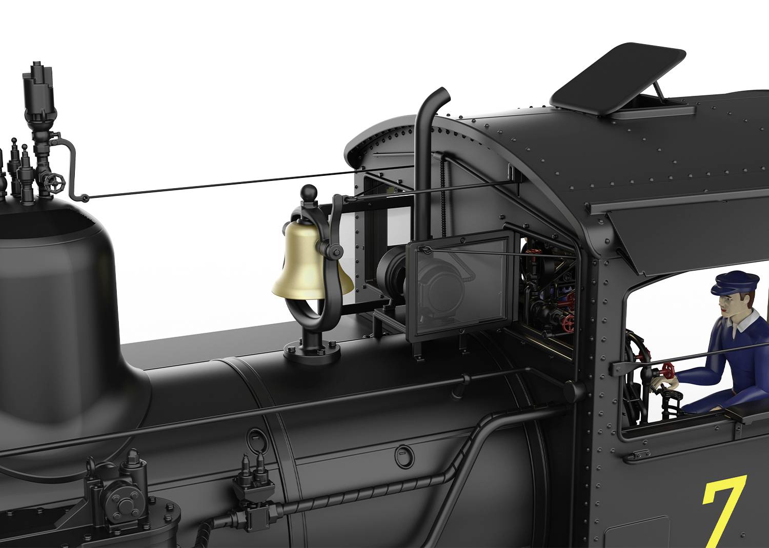 LGB 26702 G Dampflok Shay Nr.7 WSLC RR