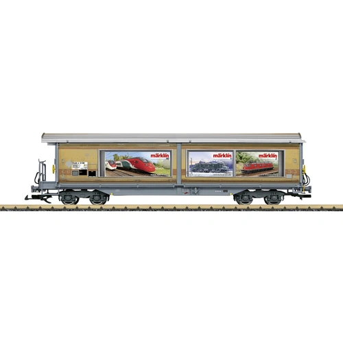 LGB 48576G Schiebewandwagen der RhB LGB 48576G Schiebewandwagen der RhB