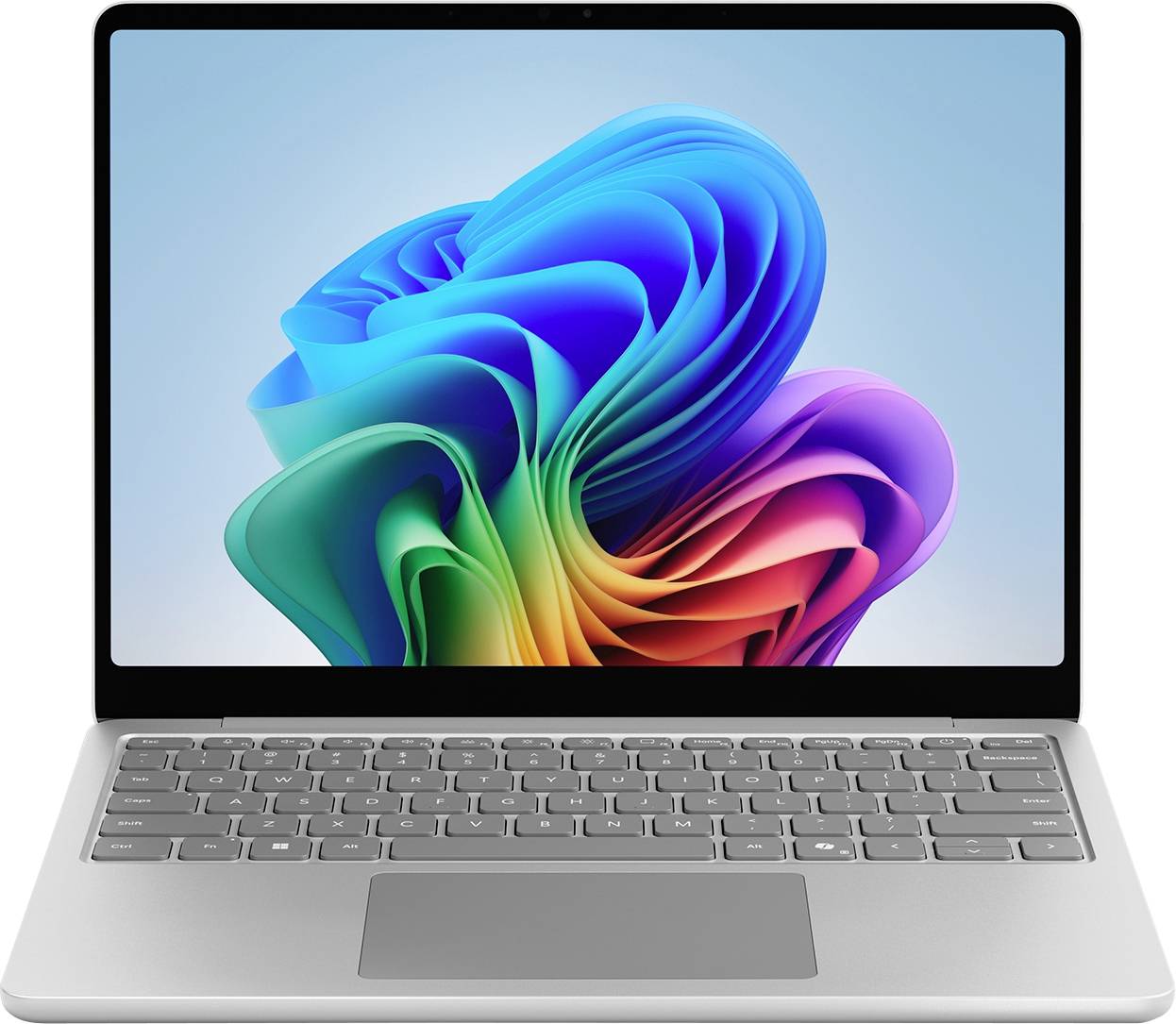 Microsoft Notebook 33 cm (13 Zoll) Qualcomm® Snapdragon Snapdragon X Plus 16 GB RAM 256 GB HDD 256 GB SSD Deutsch, QWERTZ Platin EP2-36982