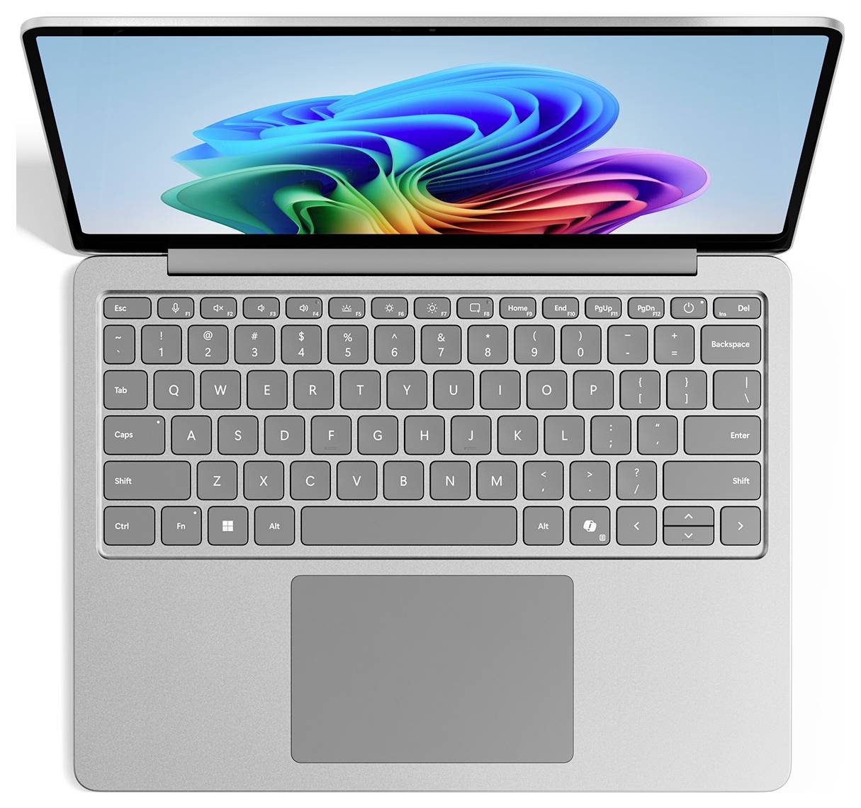 Microsoft Notebook 33 cm (13 Zoll) Qualcomm® Snapdragon Snapdragon X Plus 16 GB RAM 256 GB HDD 256 GB SSD Deutsch, QWERTZ Platin EP2-36982