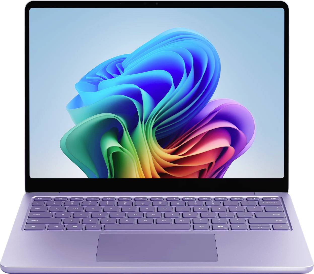 Microsoft Notebook 33 cm (13 Zoll) Qualcomm® Snapdragon Snapdragon X Plus 16 GB RAM 512 GB HDD 512 GB SSD Deutsch, QWERTZ Violett EP2-30266