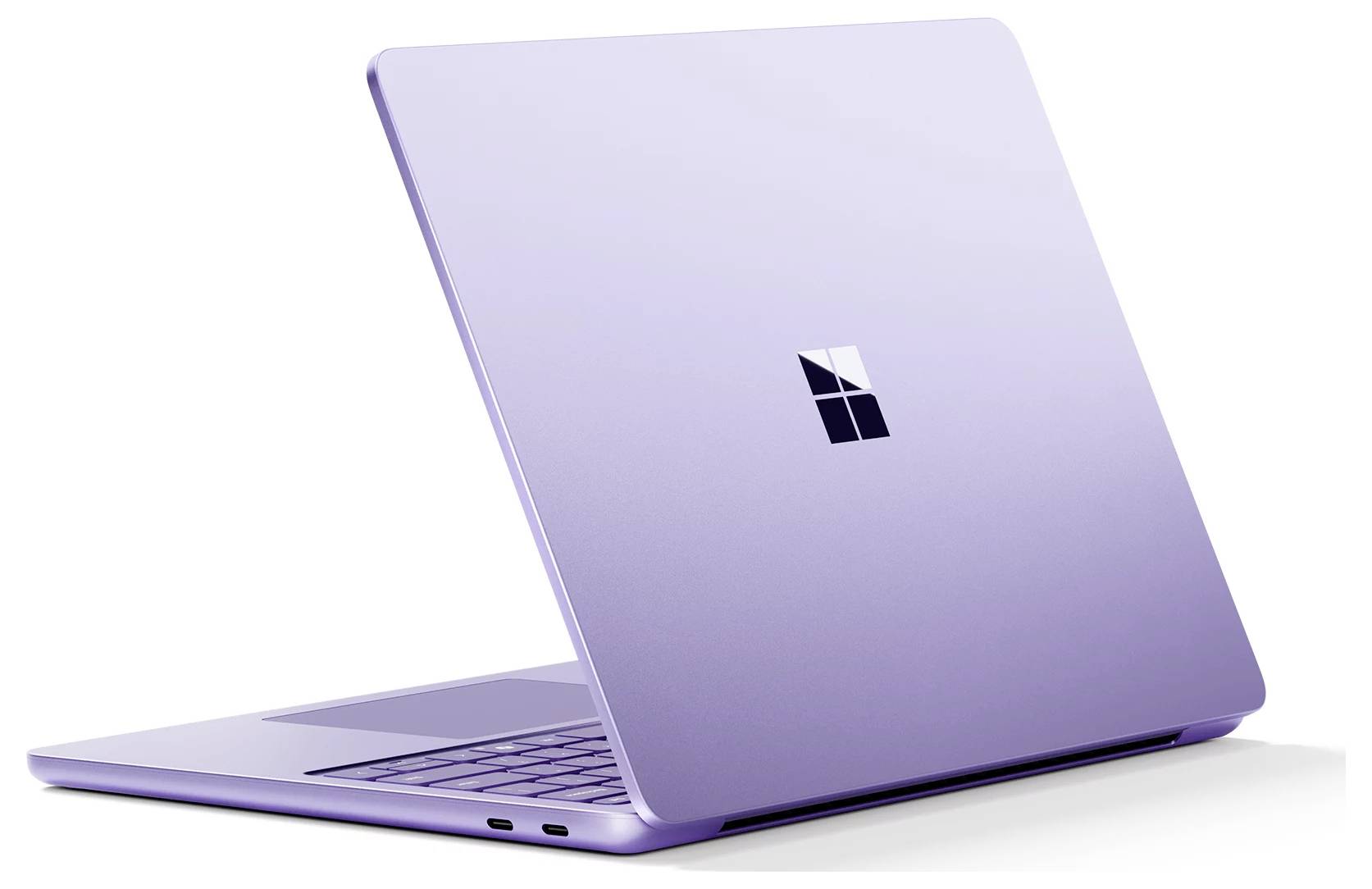 Microsoft Notebook 33 cm (13 Zoll) Qualcomm® Snapdragon Snapdragon X Plus 16 GB RAM 512 GB HDD 512 GB SSD Deutsch, QWERTZ Violett EP2-30266